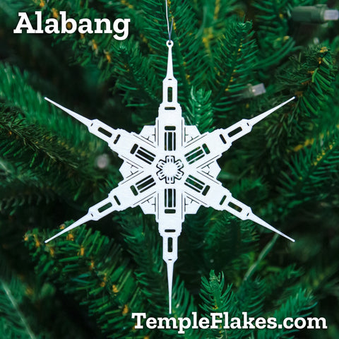 Alabang Philippines Temple Christmas Ornament