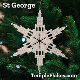 All 27 Utah TempleFlakes Christmas Ornaments