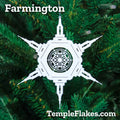 Farmington New Mexico Temple Christmas Ornament