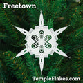 Freetown Sierra Leone Temple Christmas Ornament