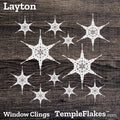 Layton Utah Temple Window Clings
