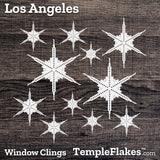 Los Angeles California Temple Window Clings