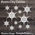 Provo City Center Temple Window Clings