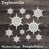 Talyorsville Utah Temple Window Clings