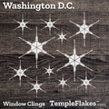 Washington DC Temple Window Clings
