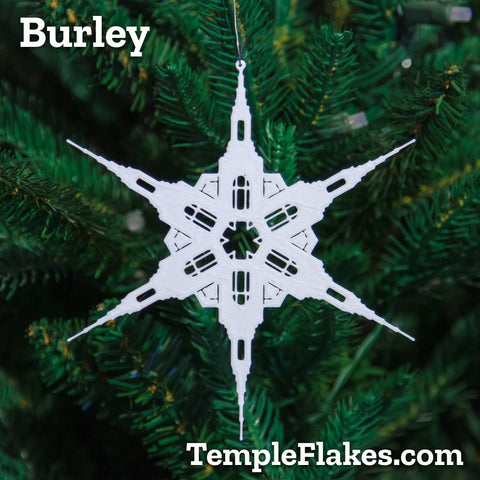 Burley Idaho Temple Christmas Ornament