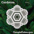 Cardston Alberta Temple Christmas Ornament