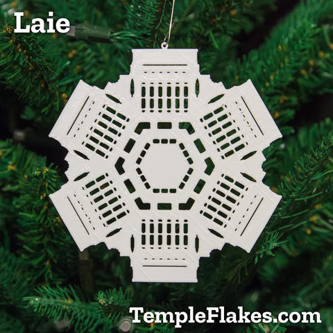 Laie Hawaii Temple Christmas Ornament