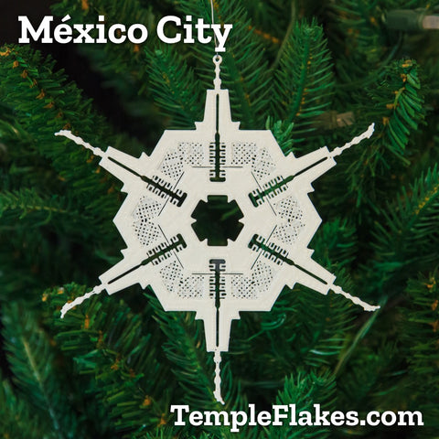 México City México Temple Christmas Ornament