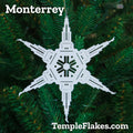 Monterrey México Temple Christmas Ornament