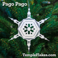 Pago Pago American Samoa Temple Christmas Ornament