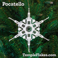 Pocatello Idaho Temple Christmas Ornament