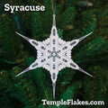 Syracuse Utah Temple Christmas Ornament