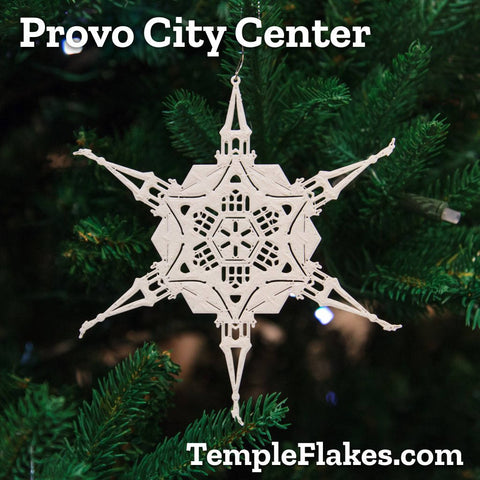 Provo City Center Temple Christmas Ornament