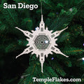 San Diego California Temple Christmas Ornament