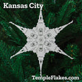 Kansas City Missouri Temple Christmas Ornament